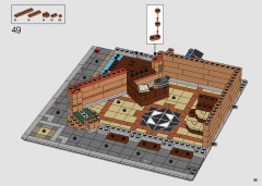 LEGO 10297 instructions page 43 – build guide