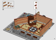 LEGO 10297 instructions page 45 – build guide