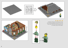 LEGO 10297 instructions page 6 – build guide