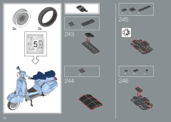 LEGO 10298 instructions page 100 – build guide