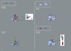 LEGO 10298 instructions page 122 – build guide