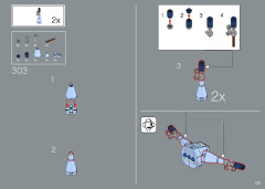 LEGO 10298 instructions page 123 – build guide