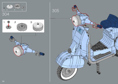 LEGO 10298 instructions page 124 – build guide