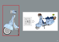 LEGO 10298 instructions page 125 – build guide