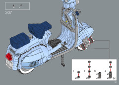 LEGO 10298 instructions page 127 – build guide