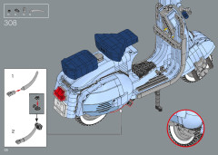 LEGO 10298 instructions page 128 – build guide