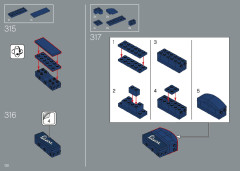 LEGO 10298 instructions page 130 – build guide