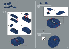 LEGO 10298 instructions page 131 – build guide
