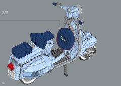 LEGO 10298 instructions page 132 – build guide