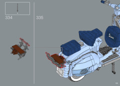 LEGO 10298 instructions page 135 – build guide