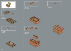 LEGO 10298 instructions page 136 – build guide