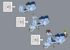 LEGO 10298 instructions page 9 – build guide