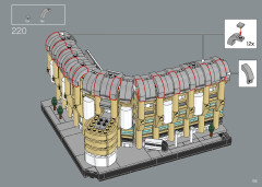 LEGO 10299 instructions page 155 – build guide