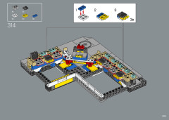 LEGO 10299 instructions page 203 – build guide