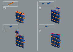 LEGO 10299 instructions page 73 – build guide