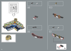 LEGO 10299 instructions page 84 – build guide