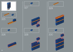 LEGO 10299 instructions page 198 – build guide