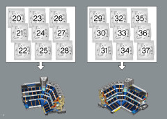LEGO 10299 instructions page 2 – build guide