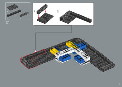 LEGO 10299 instructions page 9 – build guide