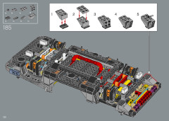 LEGO 10300 instructions page 122 – build guide