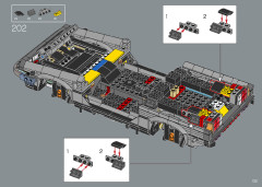 LEGO 10300 instructions page 133 – build guide