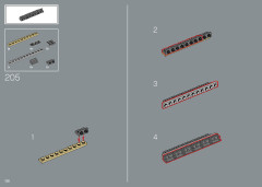 LEGO 10300 instructions page 136 – build guide
