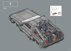 LEGO 10300 instructions page 257 – build guide
