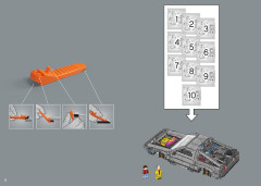 LEGO 10300 instructions page 8 – build guide