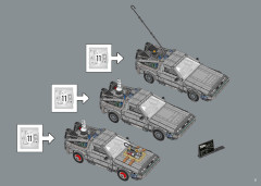 LEGO 10300 instructions page 9 – build guide