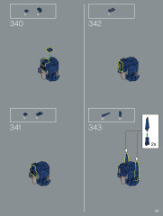 LEGO 10302 instructions page 123 – build guide