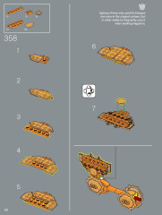 LEGO 10302 instructions page 132 – build guide