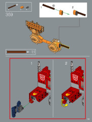 LEGO 10302 instructions page 133 – build guide