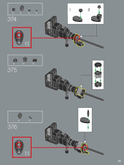 LEGO 10302 instructions page 139 – build guide