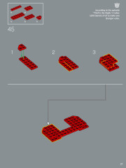 LEGO 10302 instructions page 27 – build guide