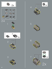 LEGO 10302 instructions page 84 – build guide