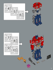 LEGO 10302 instructions page 9 – build guide