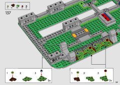 LEGO 10303 instructions page 129 – build guide