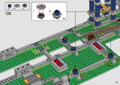 LEGO 10303 instructions page 131 – build guide