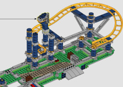 LEGO 10303 instructions page 134 – build guide