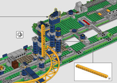 LEGO 10303 instructions page 136 – build guide