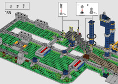 LEGO 10303 instructions page 143 – build guide