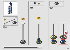 LEGO 10303 instructions page 165 – build guide