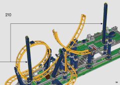 LEGO 10303 instructions page 185 – build guide