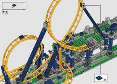LEGO 10303 instructions page 190 – build guide
