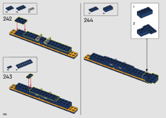 LEGO 10303 instructions page 206 – build guide