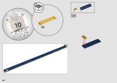 LEGO 10303 instructions page 260 – build guide