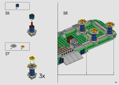 LEGO 10303 instructions page 43 – build guide