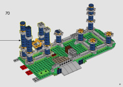 LEGO 10303 instructions page 61 – build guide