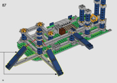 LEGO 10303 instructions page 72 – build guide