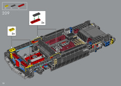 LEGO 10304 instructions page 122 – build guide